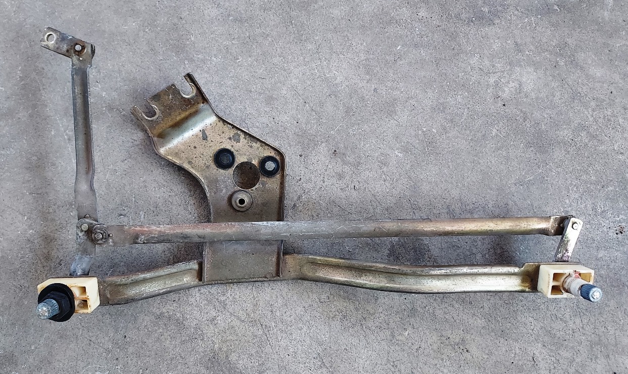 Vaschetta porta oggetti in plastica marrone per Autobianchi A112